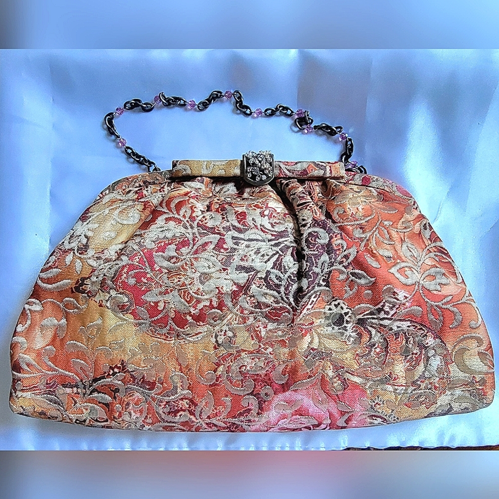 Pat Vini Vintage Tapestry  Handbag